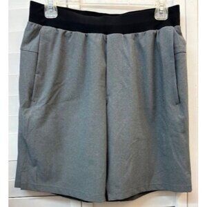 Lululemon Gray‎ & Black Athletic Shorts Size M